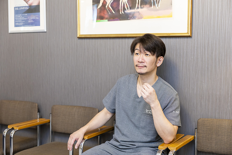 先生が診療で最も大切にしていることを教えてください。