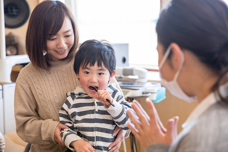 歯医者が怖いと感じているお子様への対応